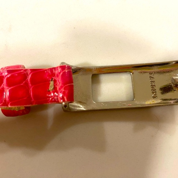 B. D. Jeffries - Genuine Alligator Pink Belt - Picture 4 of 8